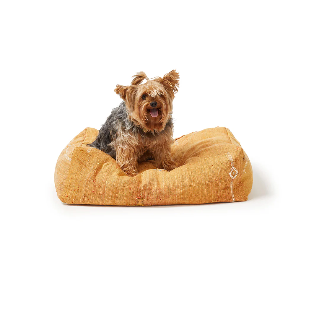 Cactus Silk Dog Bed, Rust Small - Image 3