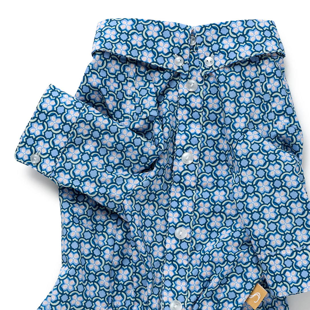 Liberty Shirt - Blue Geo - Image 5