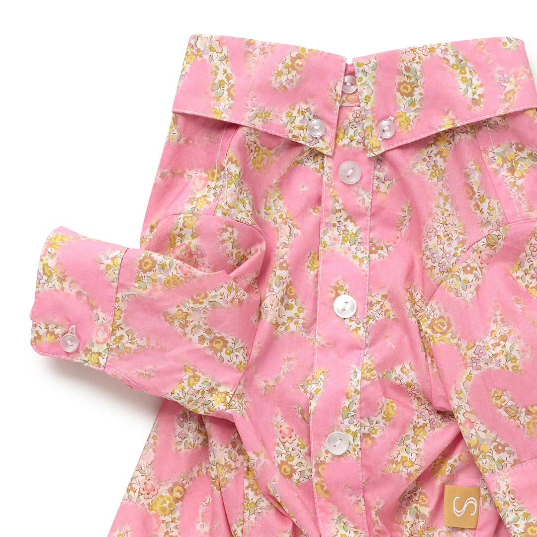 Liberty Shirt - Pink Hearts - Image 5