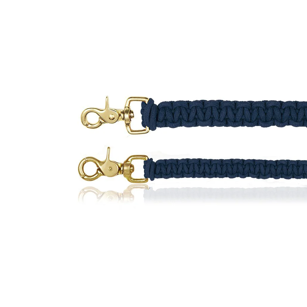 Macramé Originals Dog Lead - Indigo - Image 3