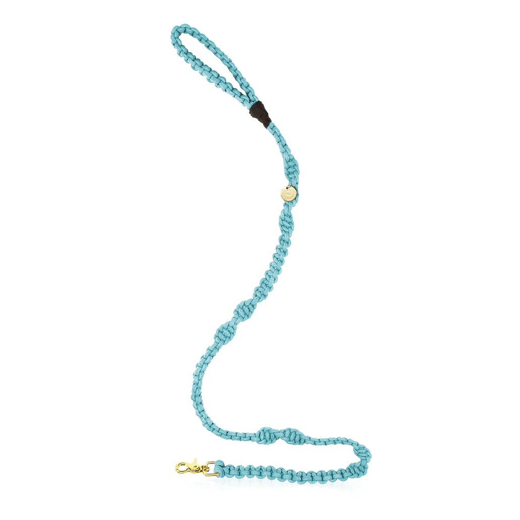 Macramé Originals Dog Lead - Blue - Image 3
