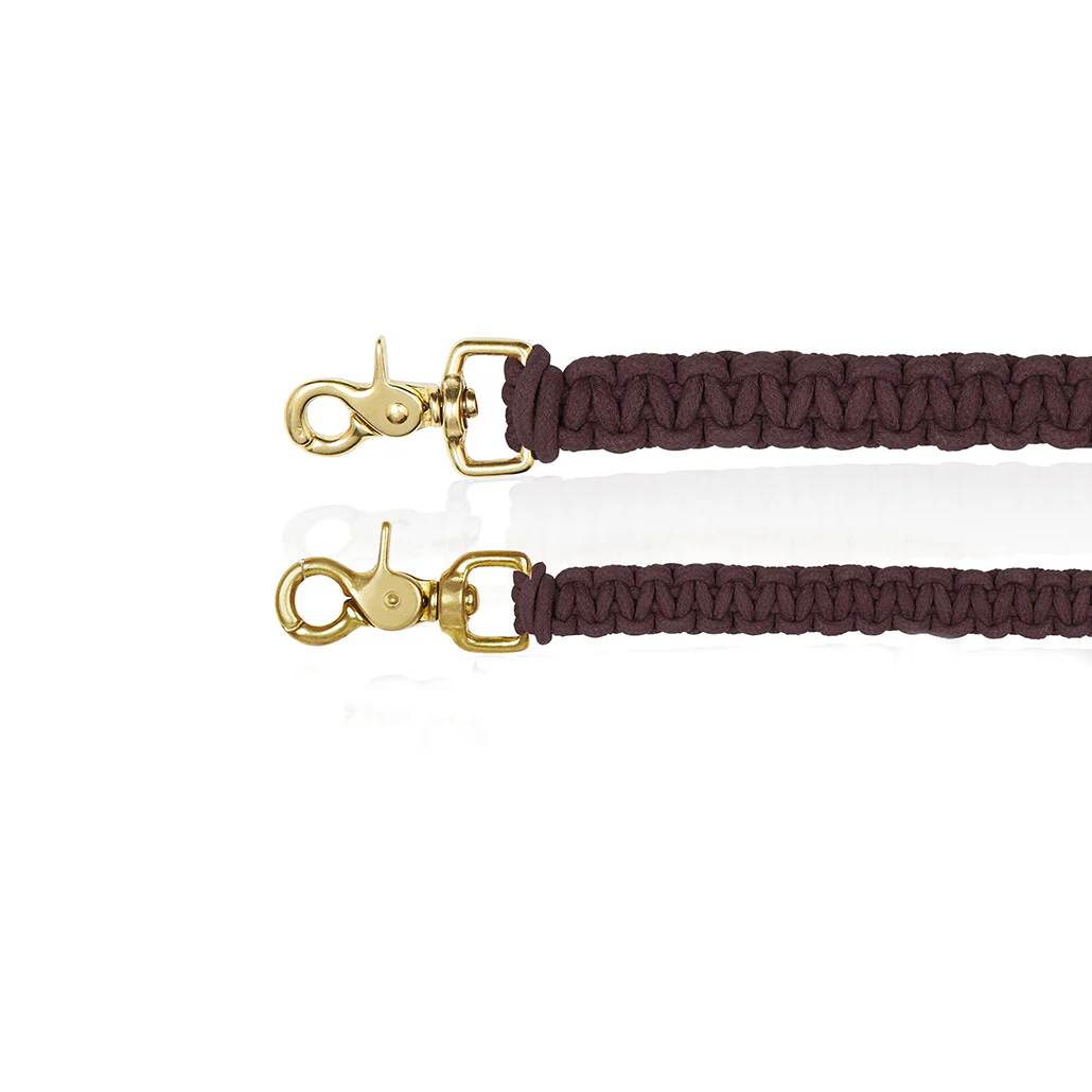 Macramé Originals Dog Lead - Brown - Image 3
