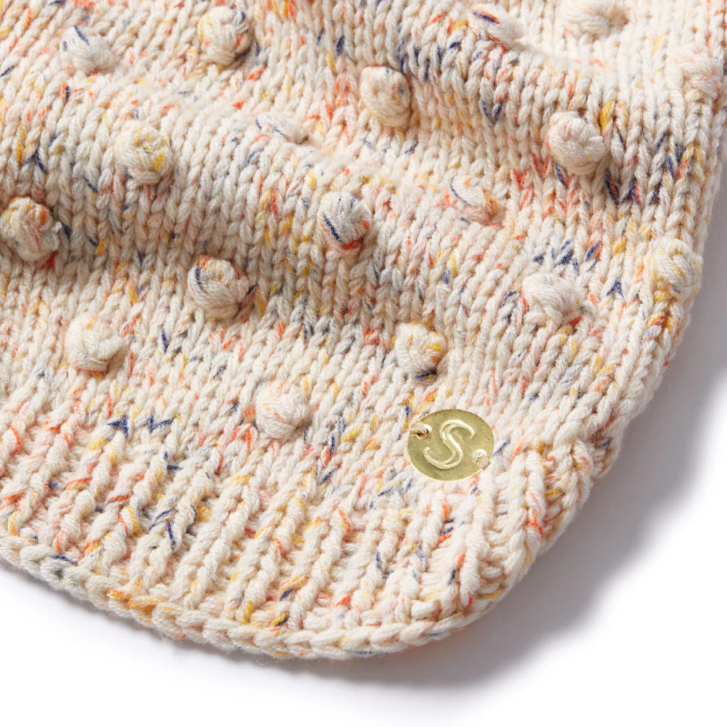 Merino Wool Bobble Knit Dog Sweater - Speckle - Image 5