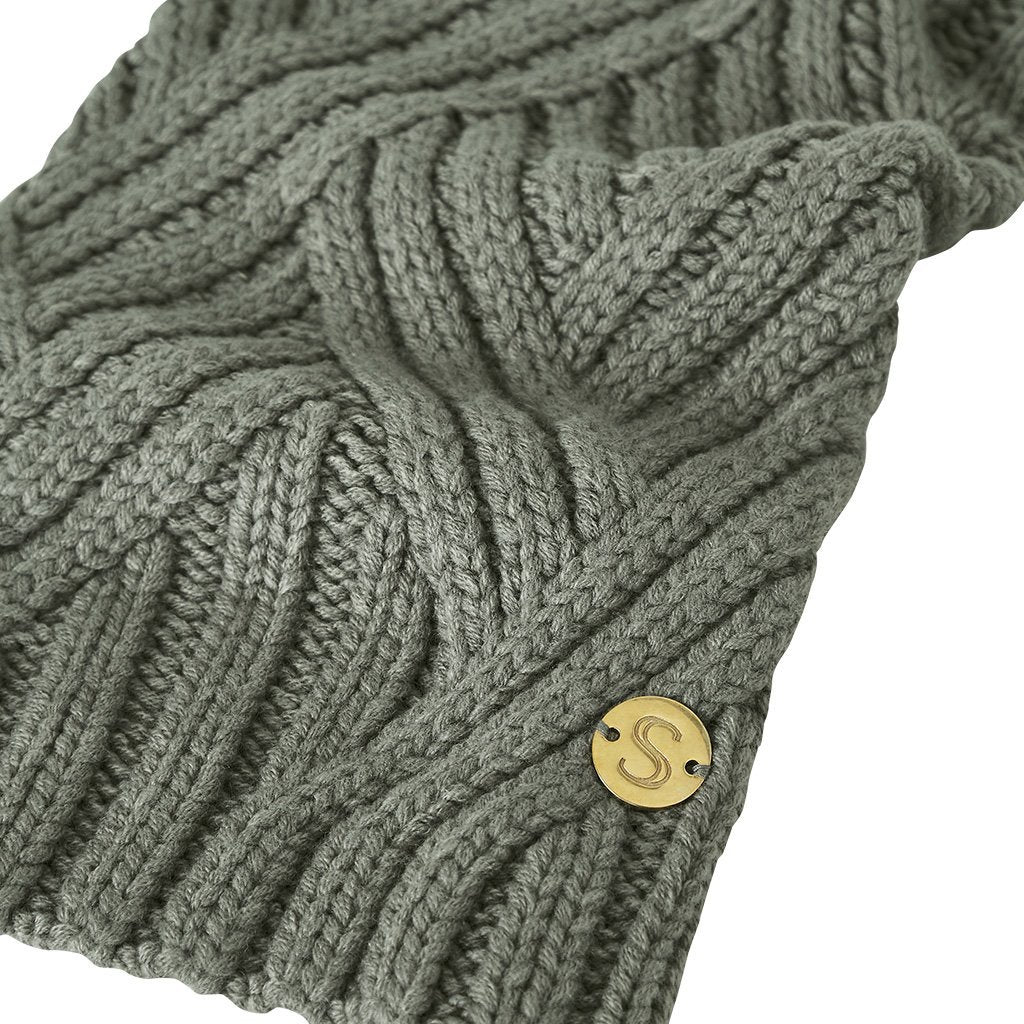 Merino Wool Weave Knit Dog Sweater - Charcoal - Image 4