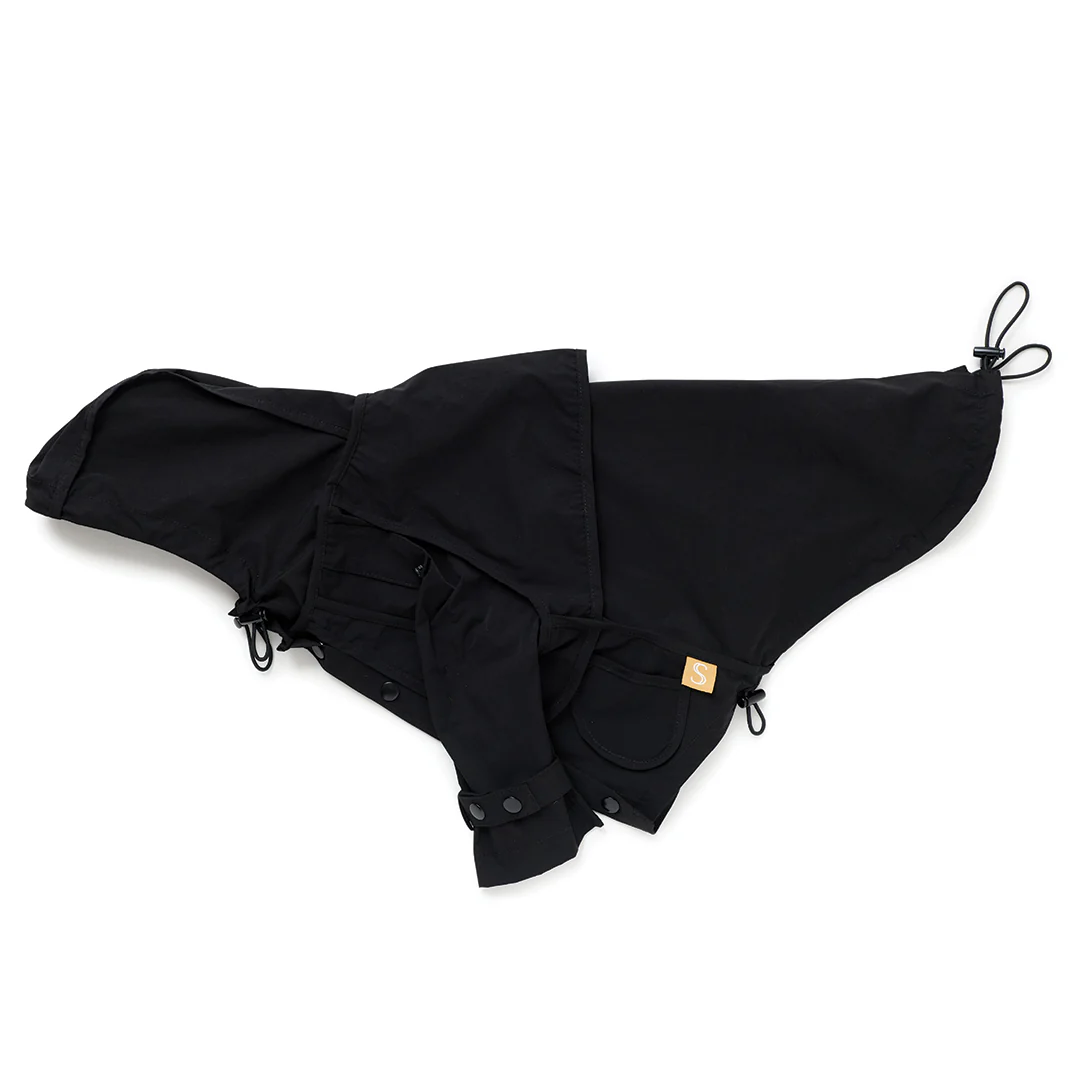 Raincoat - Black - Image 4