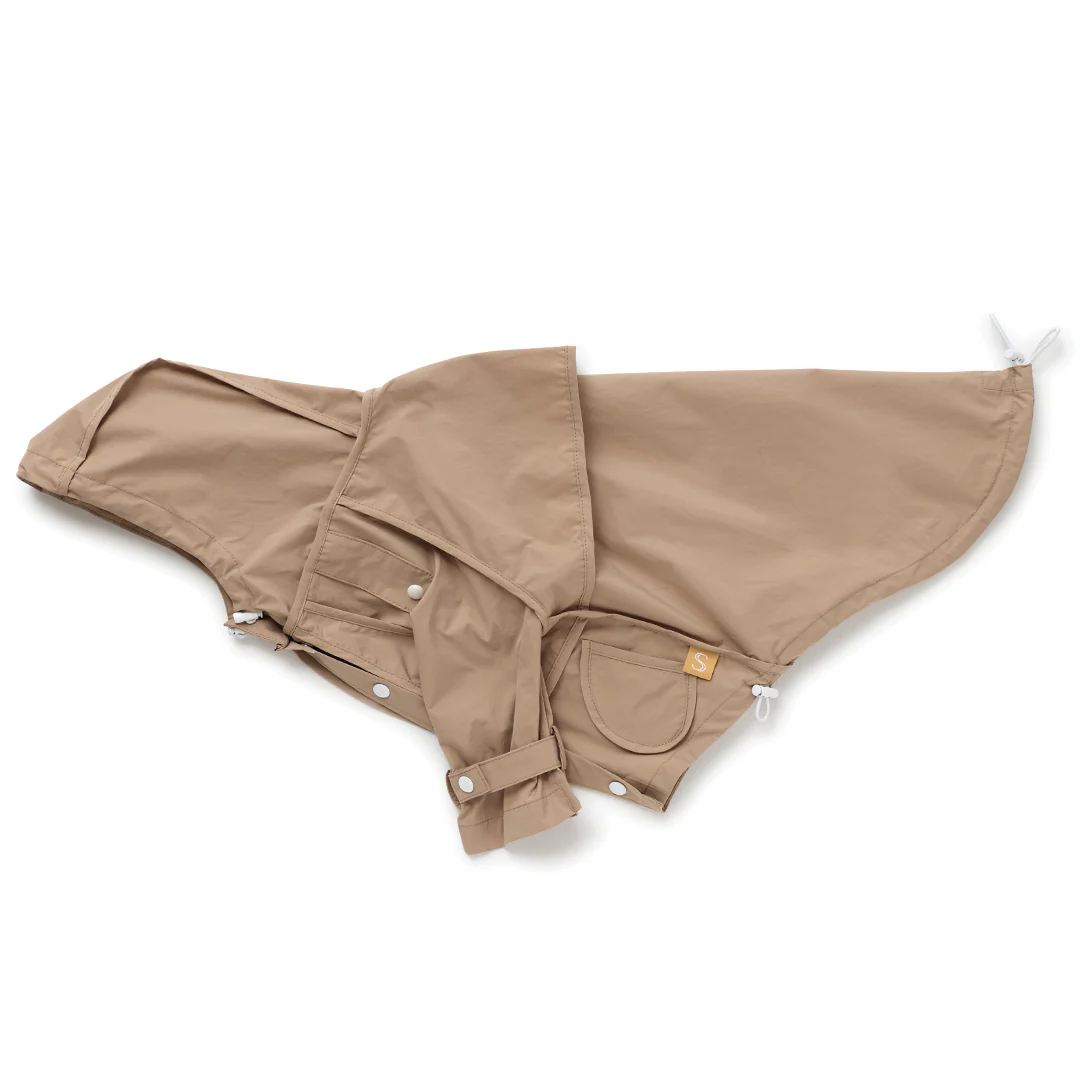Raincoat - Taupe - Image 4