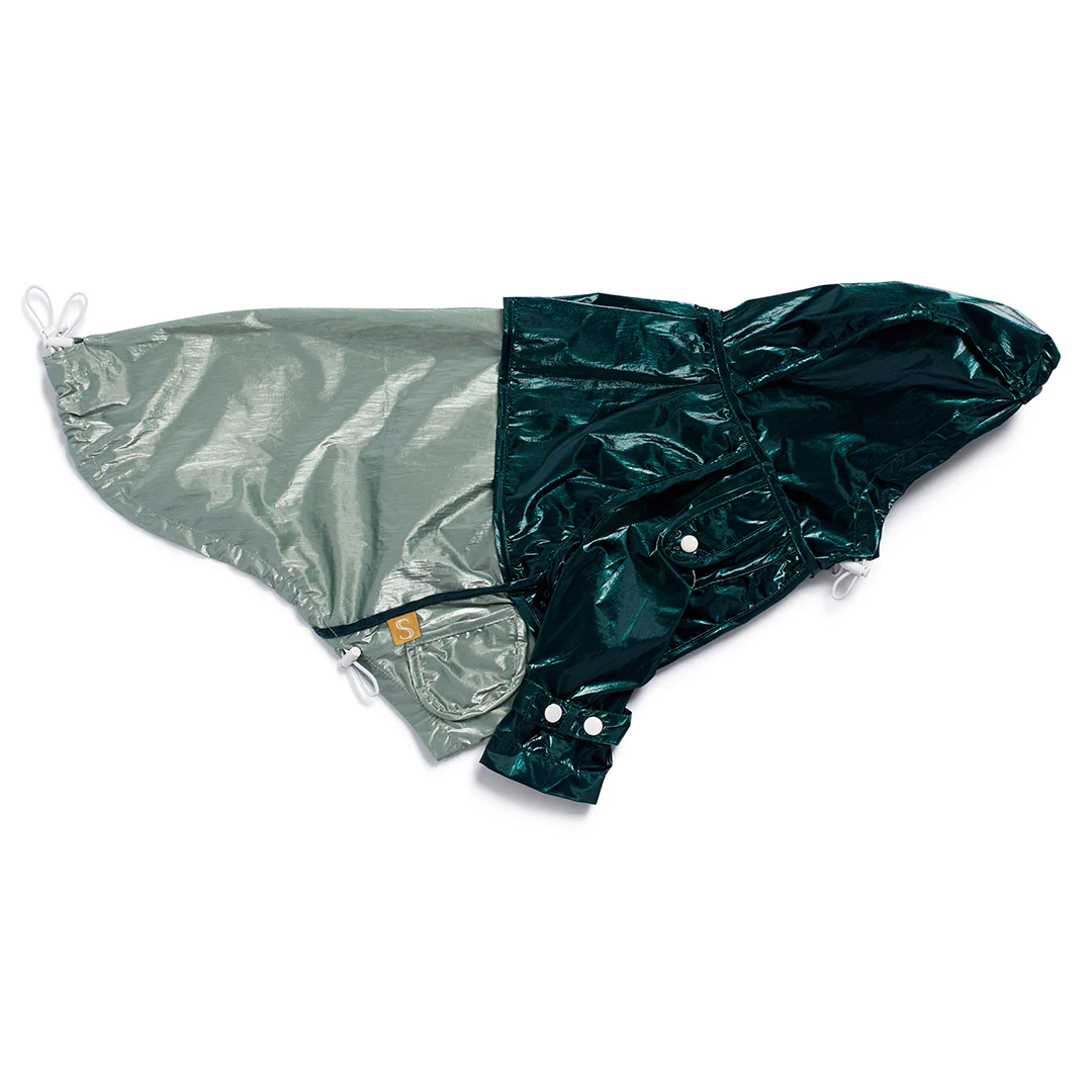 Raincoat - Teal - Image 4