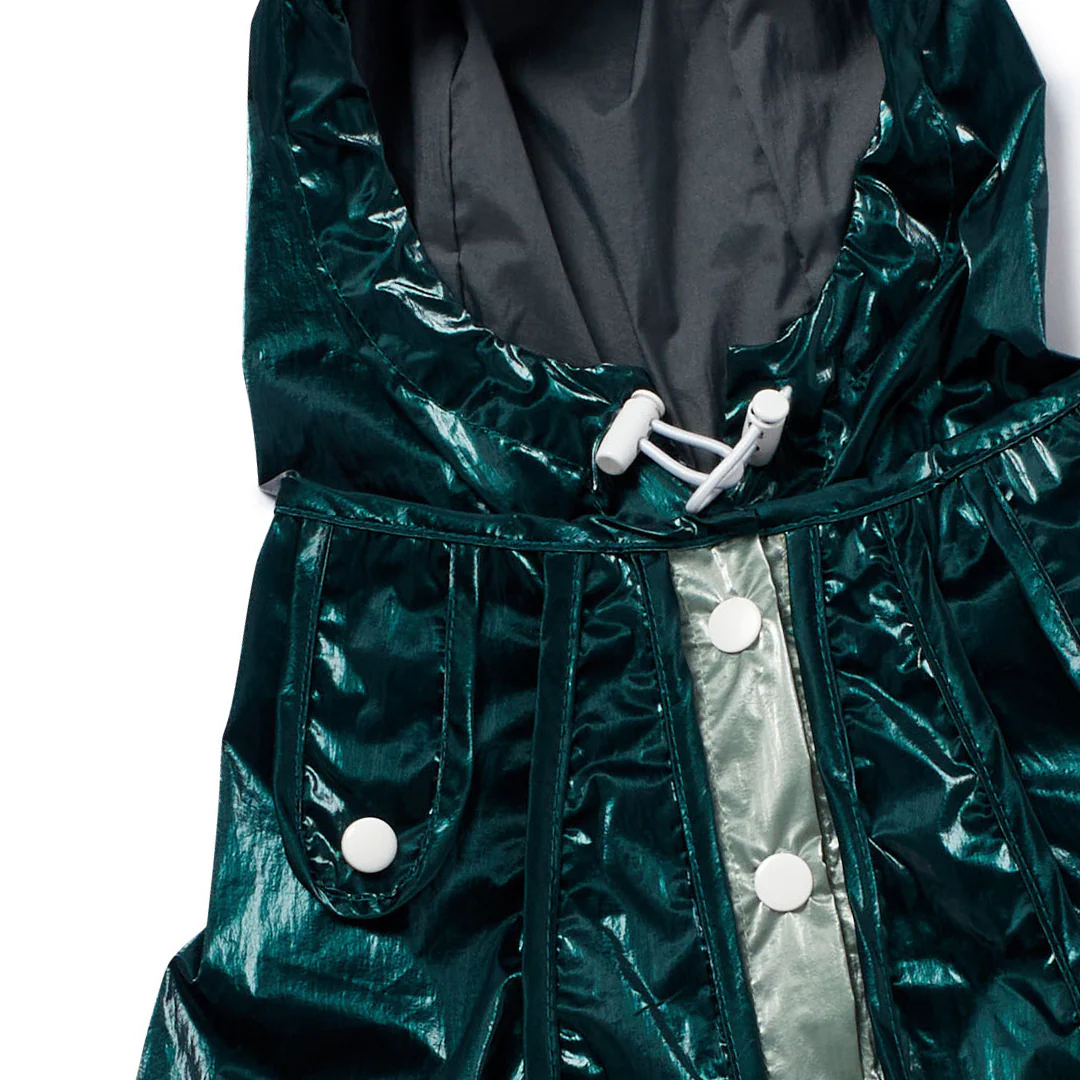 Raincoat - Teal - Image 5