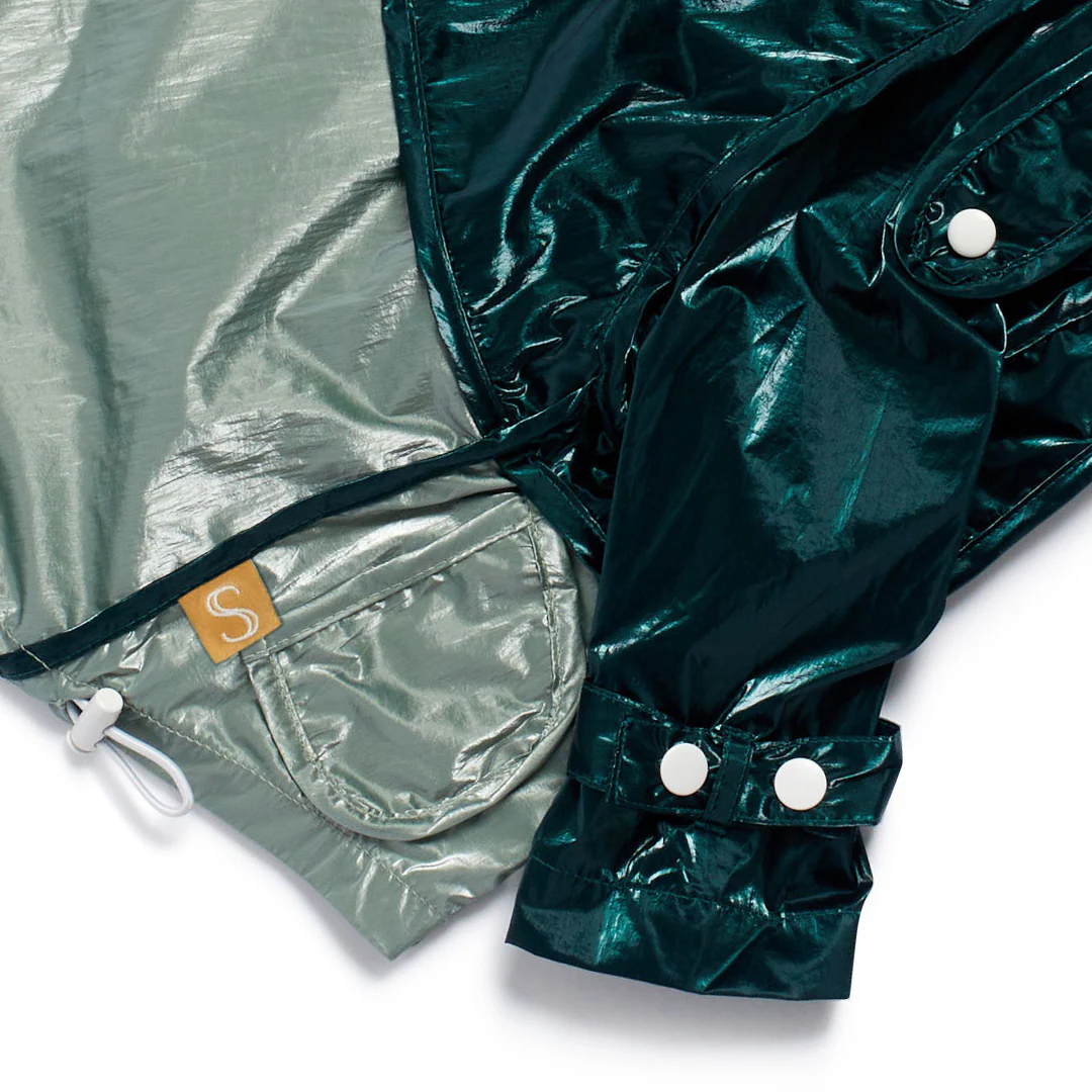 Raincoat - Teal - Image 6