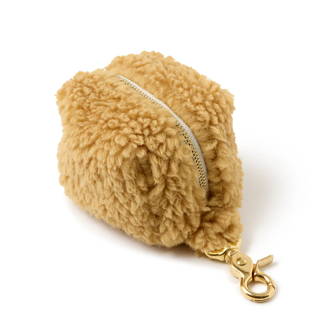 Teddy Poop Bag - Golden - Image 3