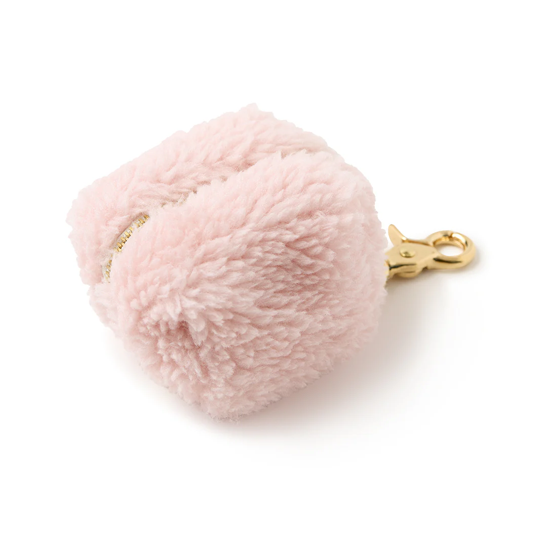 Teddy Poop Bag - Soft Pink - Image 4