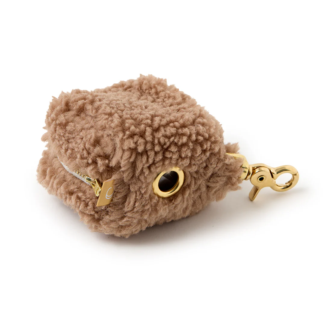 Teddy Poop Bag - Taupe - Image 5